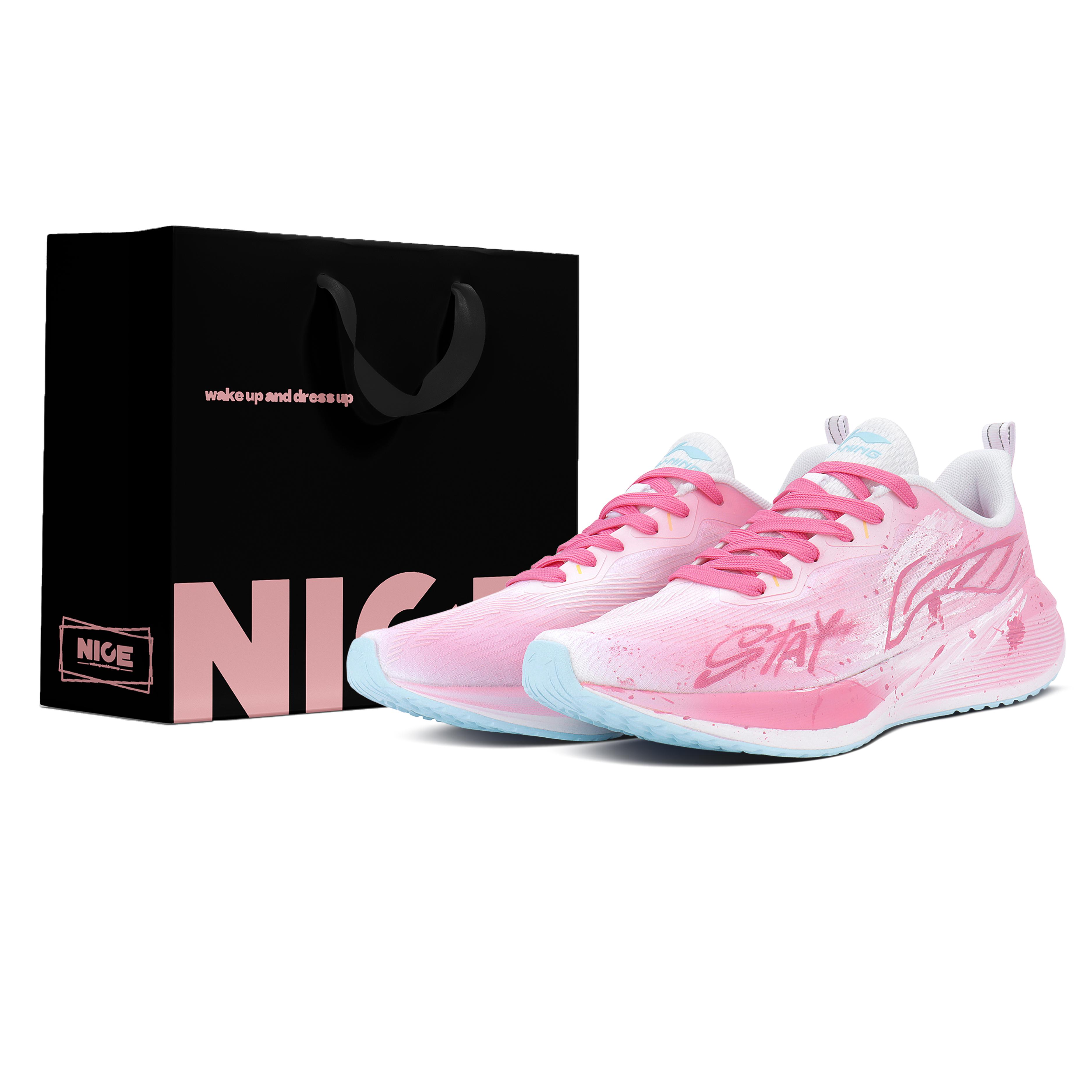 Li Ning Wuyue Амортизация Нескользящая Дышащая Амортизация Нескользящая Дышащая Низкие Повседневные Городские ARST003-1(Команда1542-ЛД) 39.5