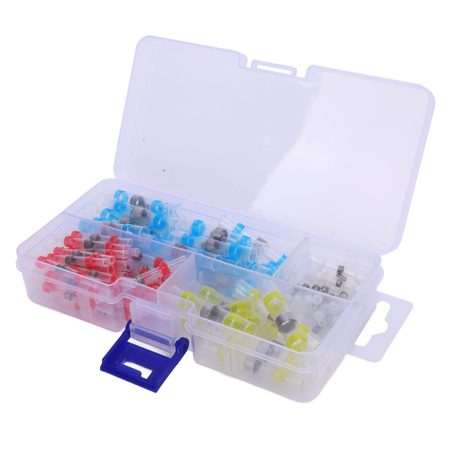 

Термозбіжні паяні з єднувачі для проводів, набір, гідроізоляційні, паяні, термозбіжні з єднувачі для