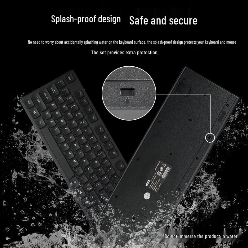 Lenovo KM200 Wired Keyboard and Mouse Combo