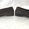 TOD’S Leather Coin Loafers Women’s 35.5 22.5-23.0 Brown Slip-On Dress Shoes(USED)