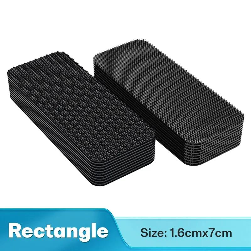 

Double Sided Carpet Fixing Stickers High Adhesive Home Car Floor Mats Foot Mats Fixed Patches Anti Skid Grip Tapes (as the picture,10pairs 20PCS)
