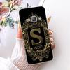 Clear For Samsung J1 2016 SM-J120F Cover For Samsung Galaxy J1 2016 Case Luxury Crown A-Z Letter 2D Flat Pattern Soft Phone Case