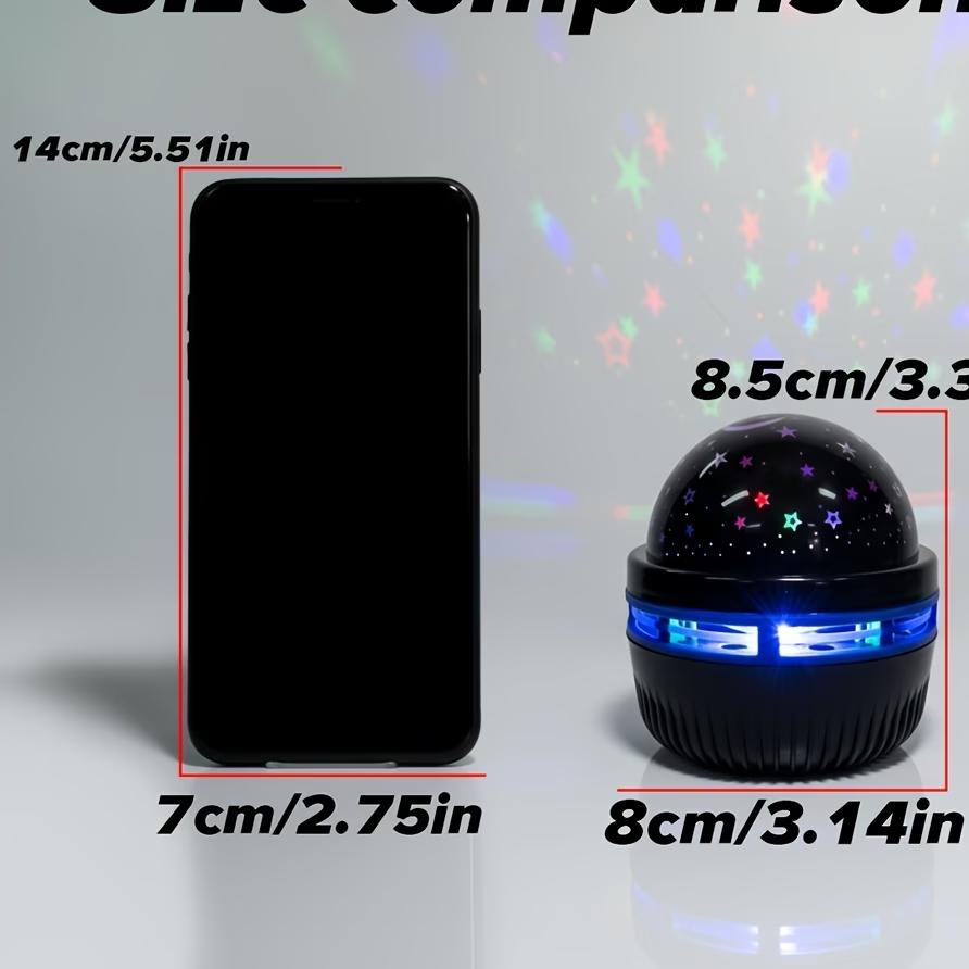 Colorful Starry Sky Projector Light – Moon & Star Magic Ball Night Lamp for Bedroom Kids Room Home Atmosphere Decor
