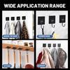 30/1Pcs Self Adhesive Hooks Multi-Purpose Door Wall Hanging Hook Kitchen Bathroom Storage Strong Sticky Hooks Towel Coat Holders