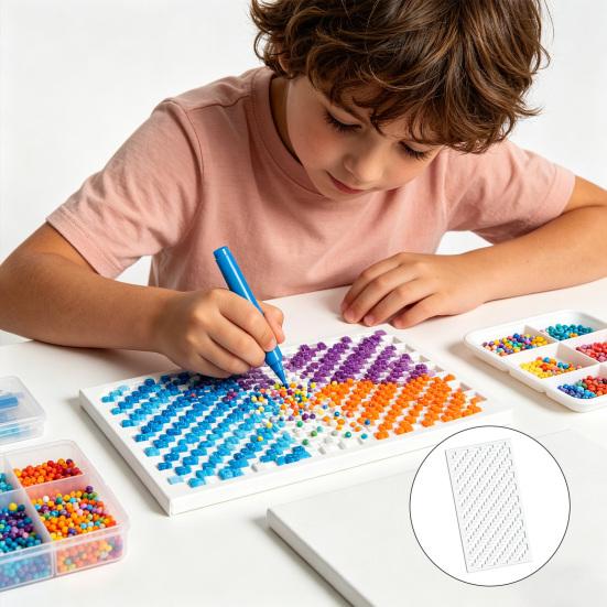 Diamond Art Zigzag Rulers Diamond Craft Grid Rulers Precise Diamond Placement Tool for Square Diamond Art Kits Crafting Accessories