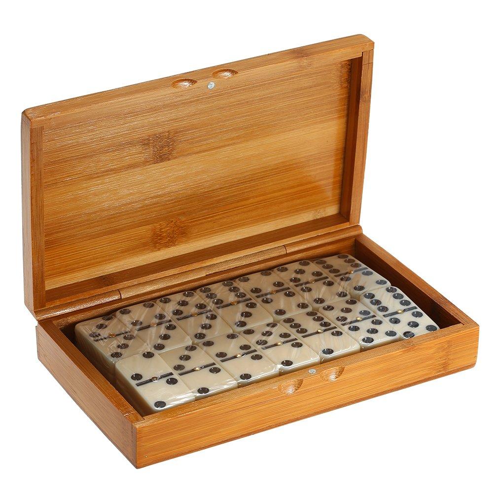 Docooler Dominoes Double Domino Set Recreational Toy for Kids and Adults