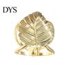 Headscarf Shape Holder Leaf Silk Scarf Ring Buckle And Slides for Women, Metal T-shirt Retro Slide Ties Clip with Faux Pearls Embellishment