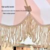 Outdoor Tassel Patio Umbrella: Beach, Scenic, Leisure, Hotel & Villa Sunshade