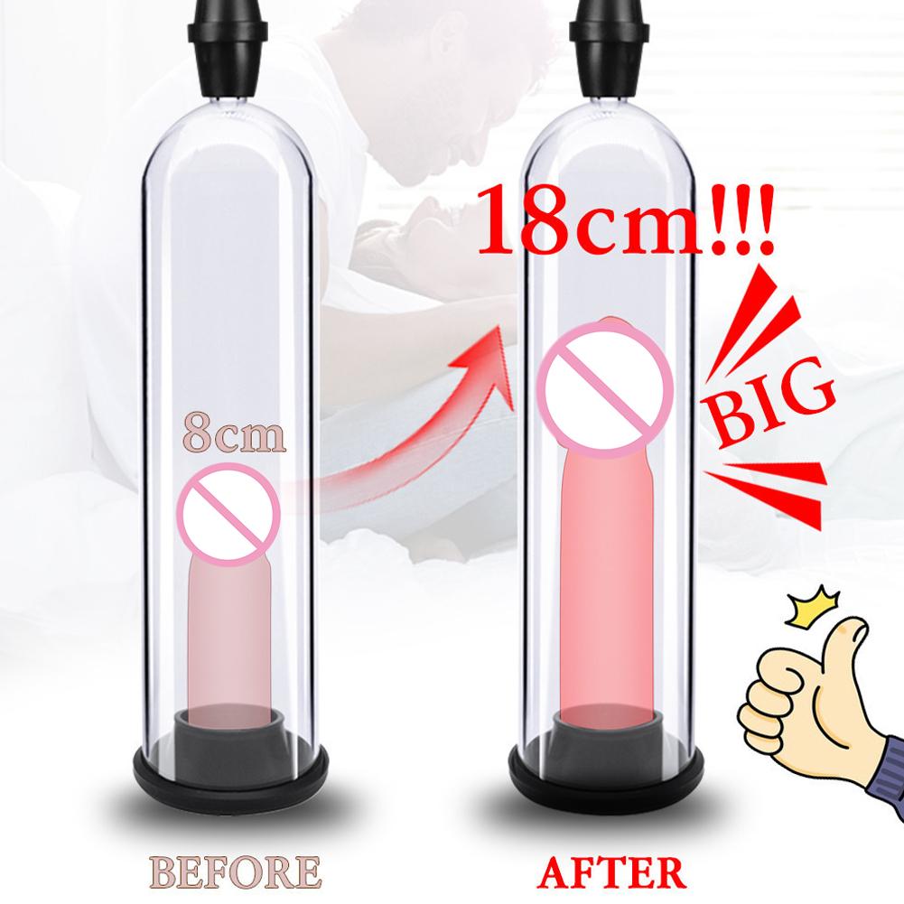 Assembly Penis Pump for Man Enlarger Vacuum Pump Male Masturbation Penile Extender Trainer Male Penis Pump Manual Penis Sex Toys