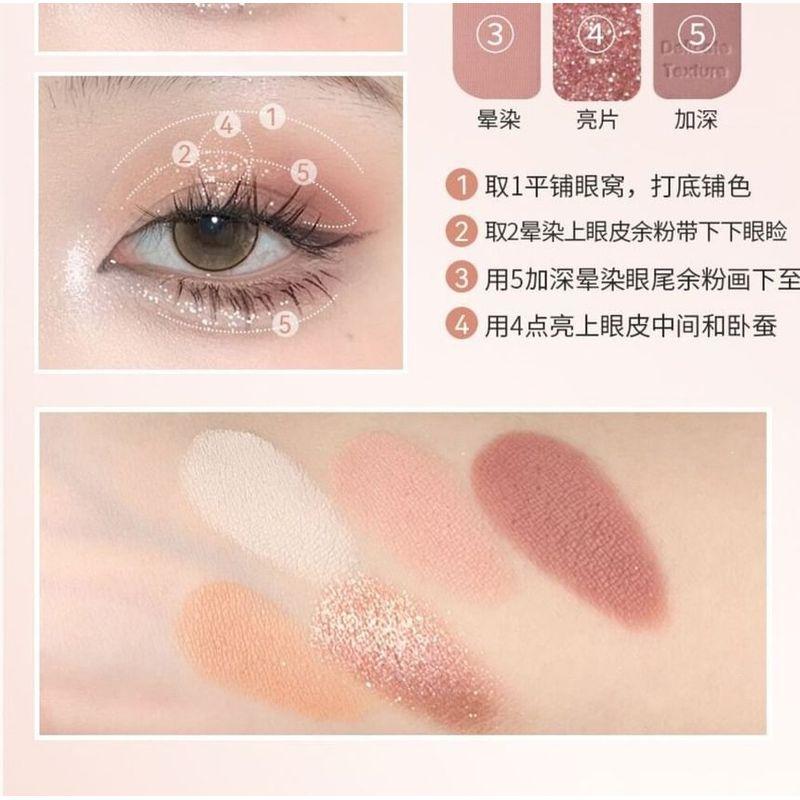 HOLD LIVE - Soft Eye-dotting Eyeshadow Palette - H01