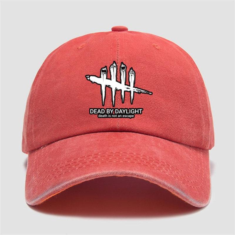 Deads By Daylight Cosplay Baseball Cap Vintage Style Washed Soft Top Denim Hat Men Women Adjustable Sports Dad Hats