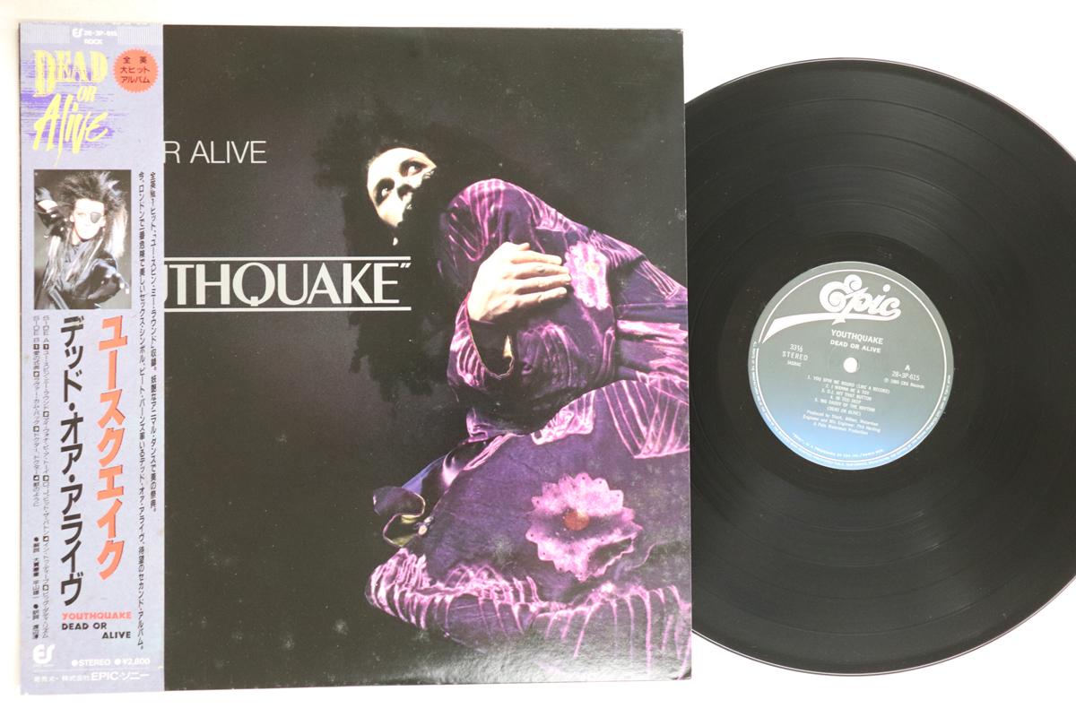 

LP Пластинка DEAD OR ALIVE - Youthquake 283P615 EPIC 1985 Япония Оби Рок Б/У