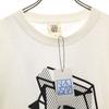 unused VAST222 18ss made in Japan Print Long sleeve sweat trainer 3 white Men's Used