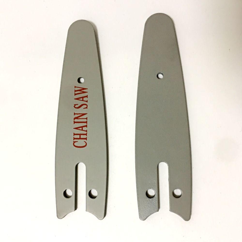 4/ 6 inch Chainsaw Blade Cutting Sharp Chains Guide Plate Electric Saw Parts Electric Chainsaw Chain Saw Set