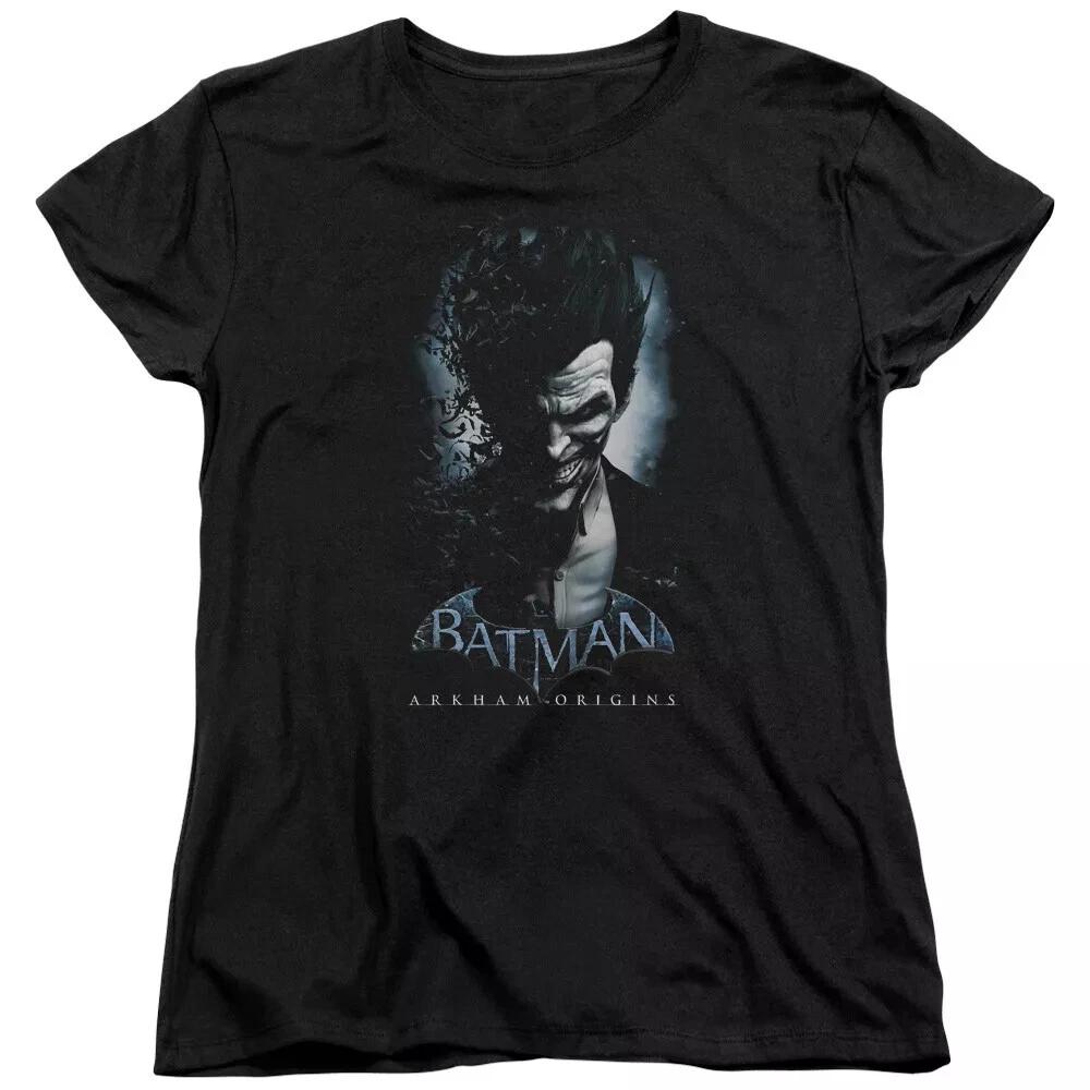 Batman Arkham Origins  Joker  Women s T-Shirt S