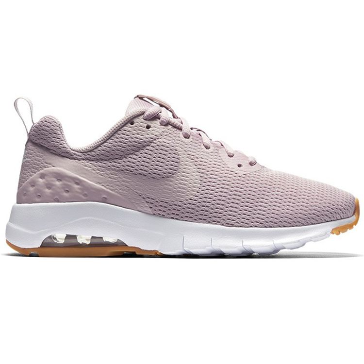 Nike Air Max Motion Low Versatile Comfortable Fabric Mesh Low-Top Air Cushion Casual Running Shoes Women Sneaker Light-Purple 833662-601