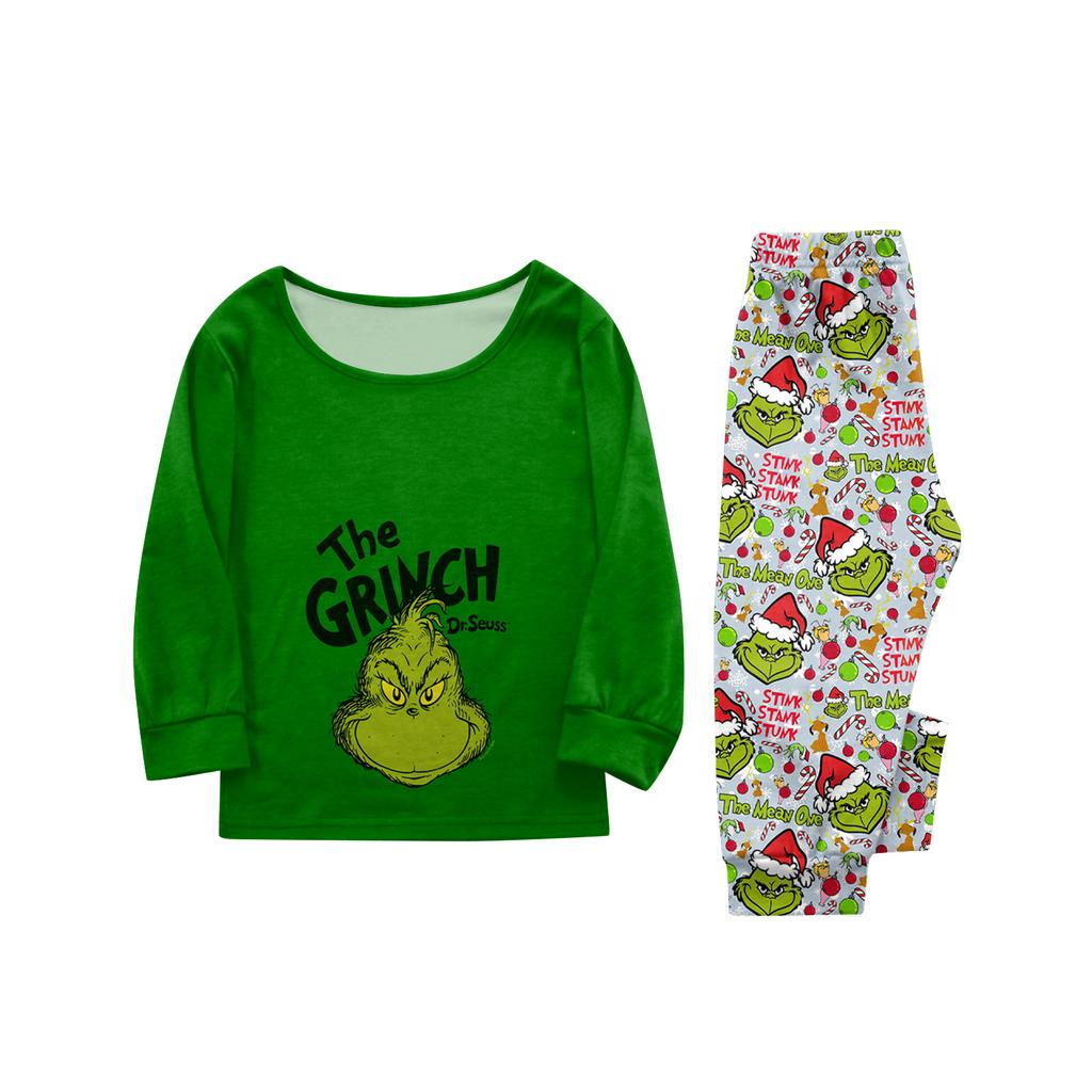 Passende Familiensets mit Weihnachtsmotiven, Langarmshirts und Hosen