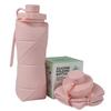 BPA-Free Silicone Collapsible Water Bottle - Portable Foldable Travel Cup for Outdoor Sports & Daily Use