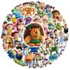 50PCS Cartoon Graffiti Sticker Pack, Waterproof Vinyl Decals for Laptop Phone Water Bottle Helmet, Cute DIY Decorative Stickers