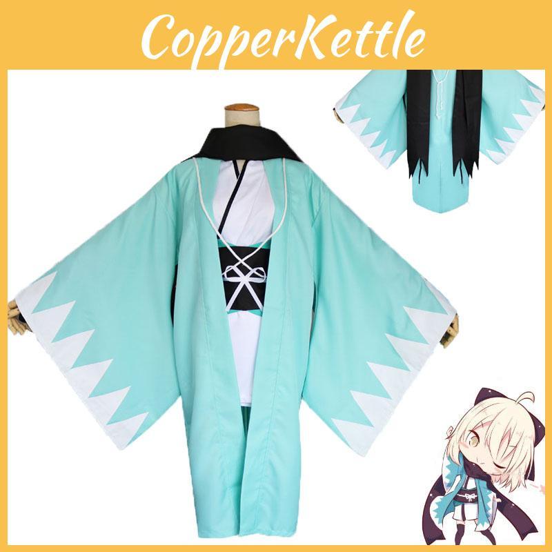 Premium Okita Souji Cosplay Costume Featuring Exquisite Workmanship And Breathable Material