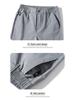 Men's Casual Plaid Elastic Trousers - Korean Style