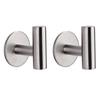 Stainless Steel Self Adhesive Towel Hooks - Strong Adhesive For Long-lasting Hanging At Will Towel Hooks Self Adhesive