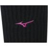 [Mizuno] Volleyball Wear Long Socks V2MX8007 Black x Berry Pink Japan 23-25 (equivalent to Japanese size M)
