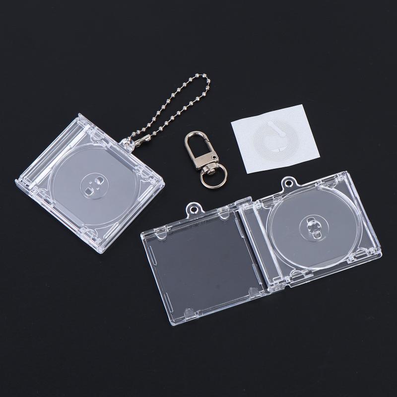 Mini NFC Funkční Pouzdro na CD Klíčenka Periferie Album Držák na Klíče Pro DIY Přívěsek na Batoh