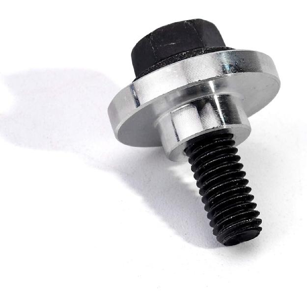 3mirrors UPGRADE Billet Aluminum Oil Diverter Barbell w/DOUBLE O-rings, Oil Tube Hold Down, Front Gallery Plug Compatible with GM LS Engines, Better