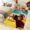 1PC City Poster with Gunman Carpet for Living Room Bedroom Sofa Home Decor Rus Non-slip Floor Mat Luxury Gift
