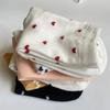5 Pair Long Cute Socks Women Love Heart With Print Kawaii Beautiful Lady Designer Socks High Art Warm Sokken Femme Calze