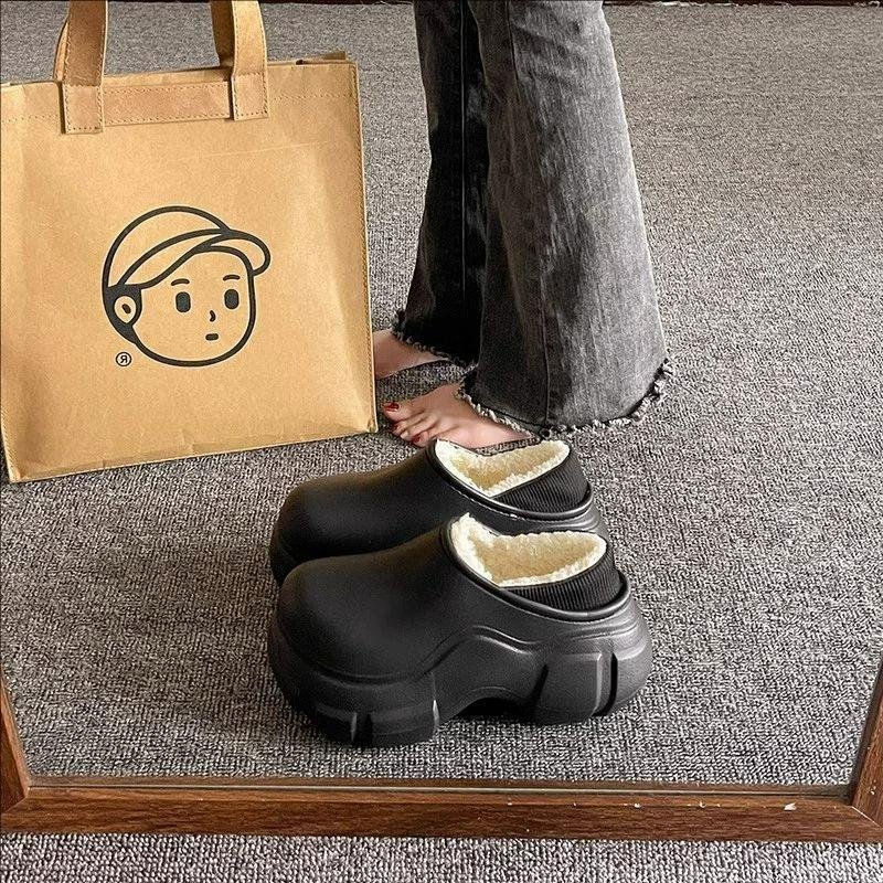 Fashion Women Boots Winter New Fashion Retro Platform Ankle Boots Women Casual Comfortable Flats Shoes for Women Thickened Boots