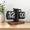 Flip Clock, Digitale Retro Flip Clock, Automatische Flip Clock Vintage, Flip Schreibtischuhr mit großen Ziffern, Zahnradbetriebener Flip Wecker für Zuhause, Bürodekoration