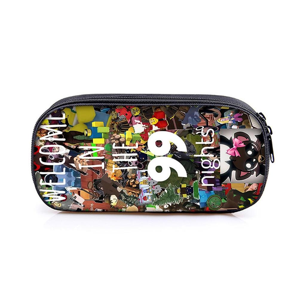 99 Days In the Forest: Roblox-Themed Pencil Case for Students