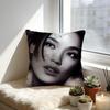 Shu Qi Cushion Cover Cozy Velvet Throw PillowSoft Warm Cushion For Sofa  Bed