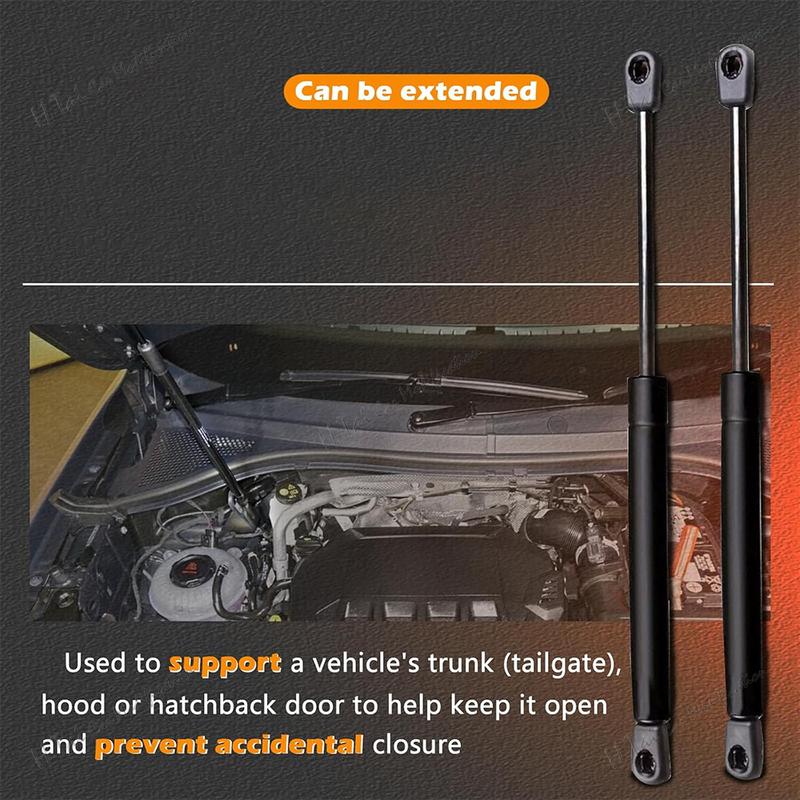 

51237210727 2Pcs Front Hood Struts Lift Support Shock Struts For BMW X3 F25 2010 2011 2012 2013 2014 2015 2016 2017 2018 A Pair