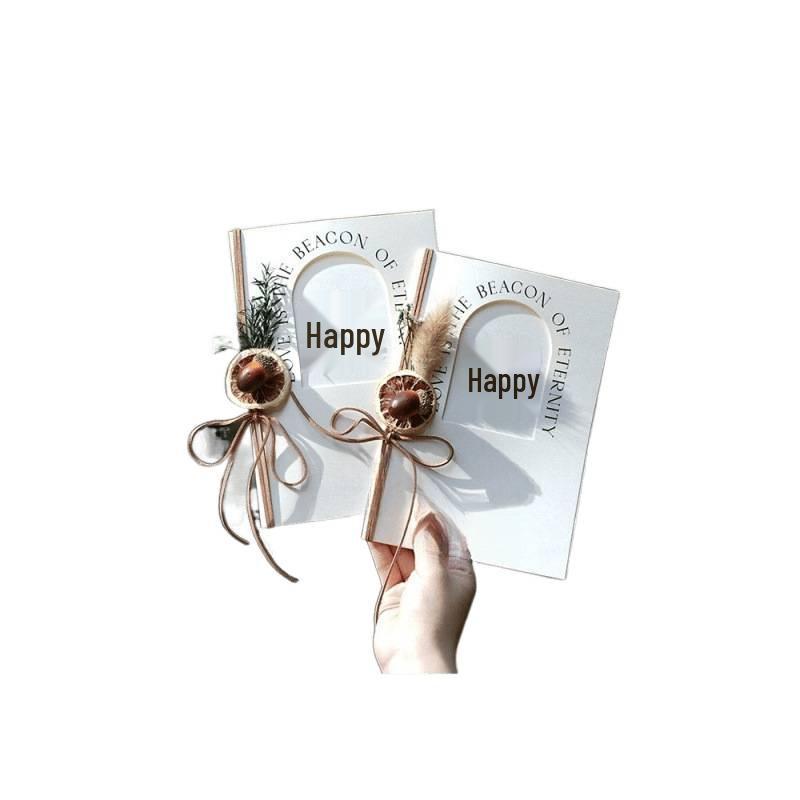 Elegant Bride and Groom Vow Cards – Creative Handwritten Wedding Speech Set