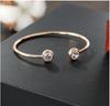 2023 Hot New Fashion Adjustable Crystal Cuff Female Jewelry Gifts Bracelets for Women Italian Charm
