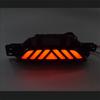 For 2016-2020 Toyota C-HR CHR LED Rear Fog Lights Tail Bumper Brake Light 3Pcs