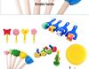 30-Piece Children's Art Sponge Stamp Set for DIY Early Education and Graffiti Painting