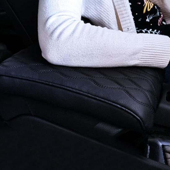 Car Armrest Pad Cover Auto Center Console Box Pu Leather Cushion Mat Universal