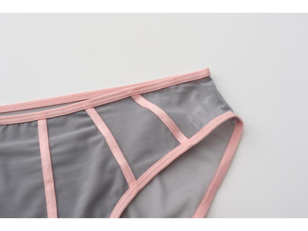 Sommer Atmungsaktives Mesh Colorblock BH für Mädchen mit Brustpolster - Bequem & Anti-Exposition, Ohne Bügel