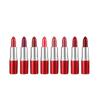 TREECHADA Velvet Matte Lipstick – 8 Colors, Moisturizing, Enhances Complexion, Red Tube, Genuine with Chinese Label