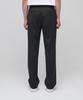 MUSINSA STANDARD Lightweight Semi-Wide Hidden Elastic Waist Slacks [Charcoal Gray]