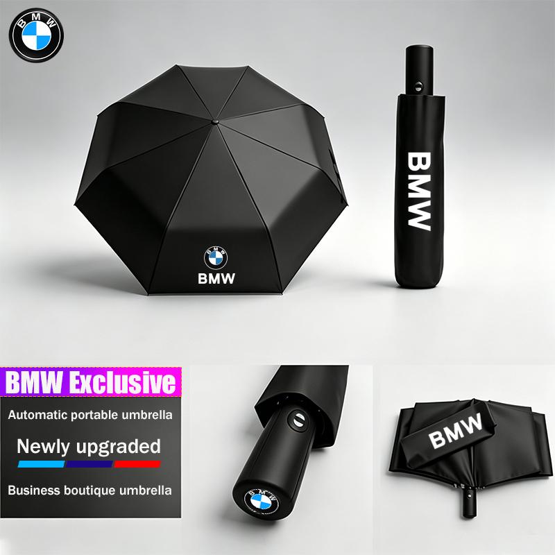 Car Styling Portable Folding Automatic Umbrella UV Protection /Sticker For BMW F10 F20 F15 F25 F30 F48 G20 E39 E46 E60 E90 X1 X3