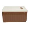 Foldable Closet Organizer 9 Grids Wardrobe Clothing Storage Bin with Lid Washable Stackable Folding