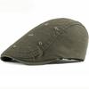 HT4626 Berety dla Mężczyzn Kobiet Vintage Artysta Malarz Beret Kapelusz Męski Damski Płaska Czapka Bluszczowa Wiosna Lato Jesień 100% Bawełna Beret Czapka