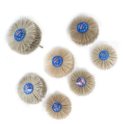 Ανθεκτική Βούρτσα Τροχού 80mm από Νάιλον για Ξυλογλυπτική και Γυάλισμα Επίπλων