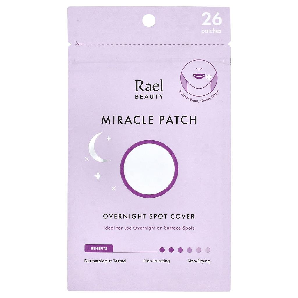 Rael Miracle Patch, Overnight Spot Cover, 26 Sheets
