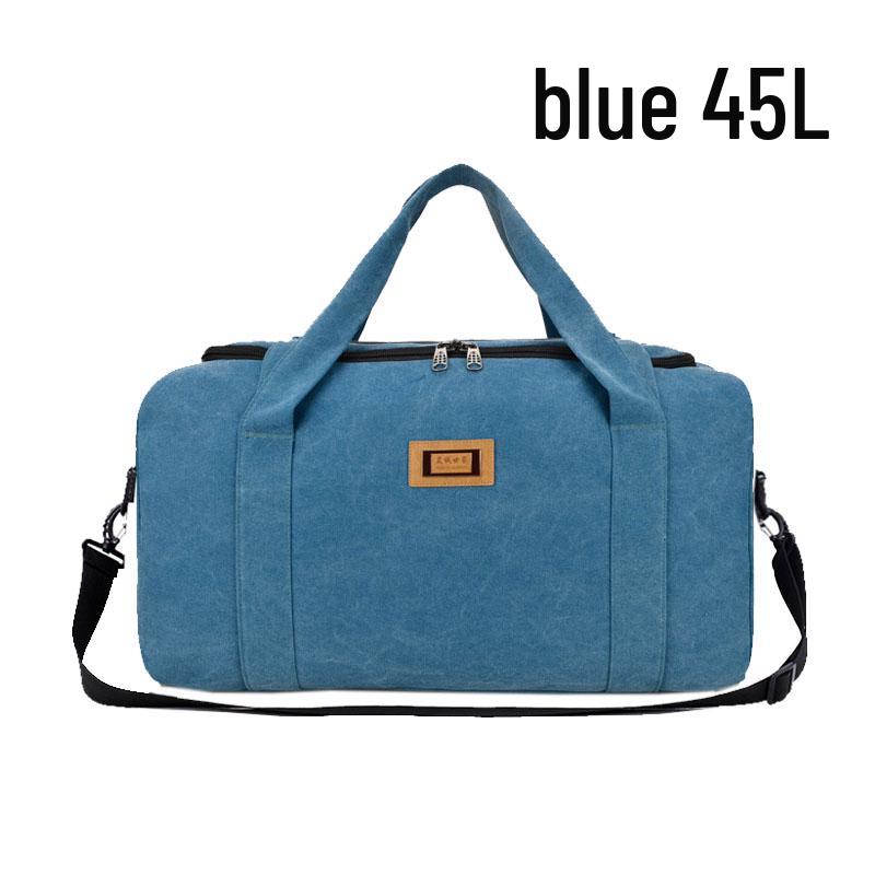 Stor Kanvas Resväska för Män & Kvinnor: Perfekt för resor, flytt, packning eller graviditetsbehov